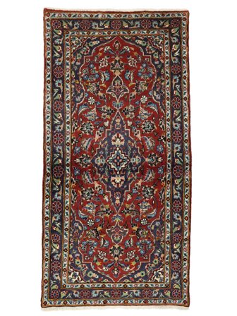 Tappeto Keshan 70X137 (Lana, )