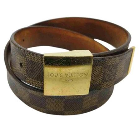 Louis Vuitton Vintage, Pre-owned Canvas belts Bruin, unisex, Maat:ONE Size