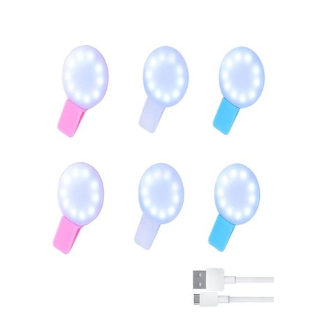 Pakke Genopladeligt Hospitalslys Sygeplejerskelys til at Holde Tøj Taske Lys Klemme på Mærke Lys Sygeplejersketilbehør Hvid