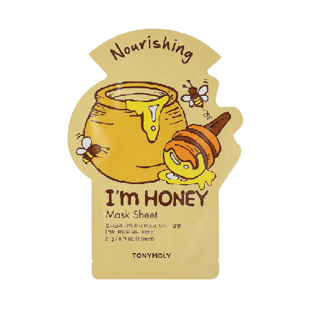 Tony Moly I ́m Honey Mask Sheet Ansiktsmask & peeling Unisex 21ML