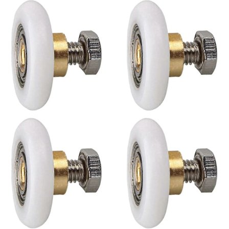 BruseDør Rulle, Rulle Caster Hjul Til BruseDør Skydende Ruller Dør Rulle Udskiftning Hjul 4stk (20mm)