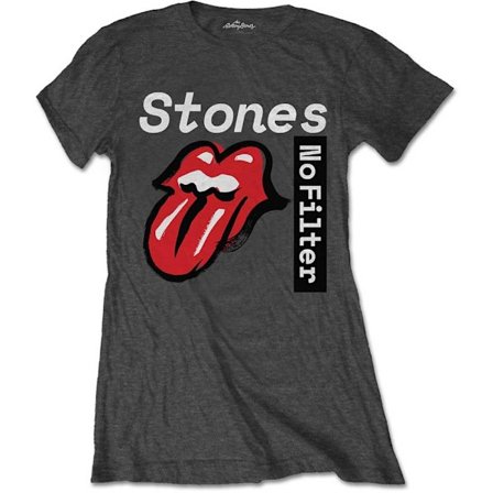 The Rolling Stones Dam/Dam No Filter T-shirt XL Charcoal