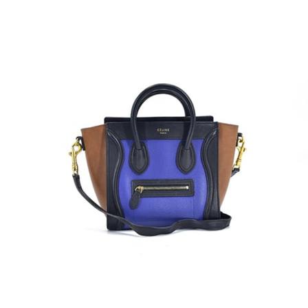 Celine Vintage, Pre-owned bag Blauw, Dames, Maat:ONE Size,multicolor