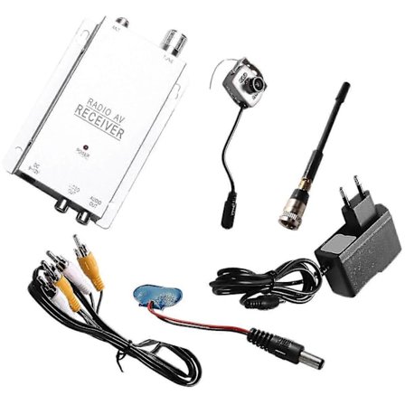 1.2g Trådlöst Kamerakit Radio Av Mottagare Med Övervakning Hem (eu Kontakt)