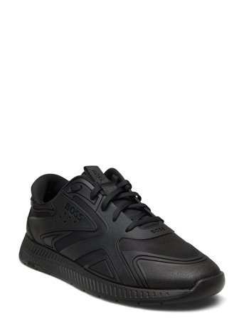 Titanium_Runn_Thm Lave Sneakers Svart BOSS*Betinget Tilbud