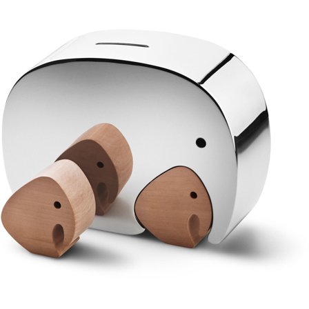 Georg jensen Moneyphant med tvillingar, sparbössa | Inredning | Bagaren och Kocken