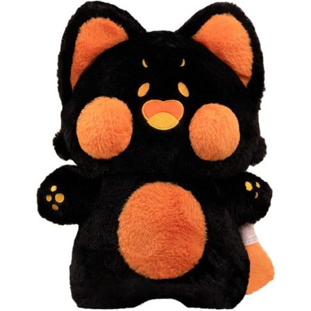 IC Katt Plysch Kawaii Leksaker, Katt Gosedjur, Mjuk Katt Kudde, Söt Katt Plysch Present till Flickvän och Barn (61 cm)[HK]