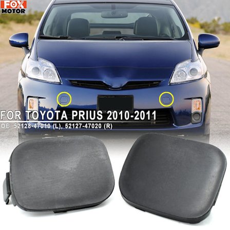 2st främre stötfångare cover Eye Cap för Toyota Prius Xw30 2010-2011 52128-47010 52127-47020 Trailer Vänster Höger Hål