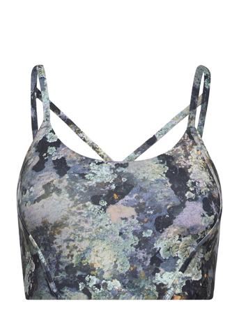 Yoga Light Support Long Line Aop Bra Lingerie Bras & Tops Sports Bras - ALL Multi/mönstrad Adidas Performance