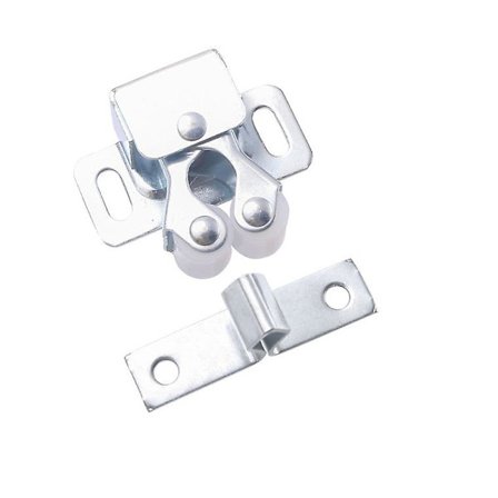 12 stk. fjederlås trykknap kugle-type tøjskab skab lås skab suge dør trykknap trykknap