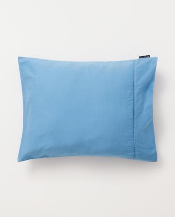 Lexington Washed cotton sateen pillowcase blue sky