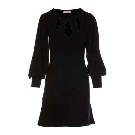 Twinset, Short Dresses Zwart, Dames, Maat:M