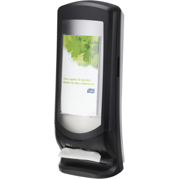 Serviettdisp. Stående Sort*