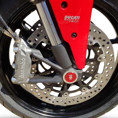 Tapa Horquilla CNC Racing Delantera Lateral Derecha - Ducati Multistrada V4 2021-2022