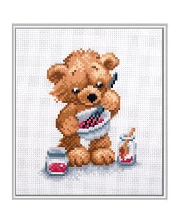 Stickpackung Bild Koch