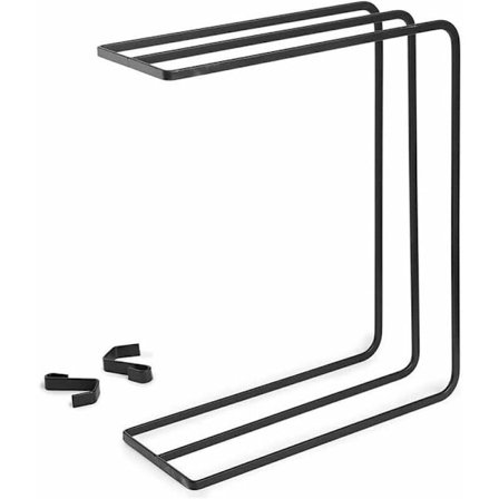 3-etagers fritstående køkkenrulleholder, viskestykkeholder håndklædeholder hylder håndklædeholder vaskeklud håndklædeholder, 25 × 10 × 30cm, Zhuoxuan 