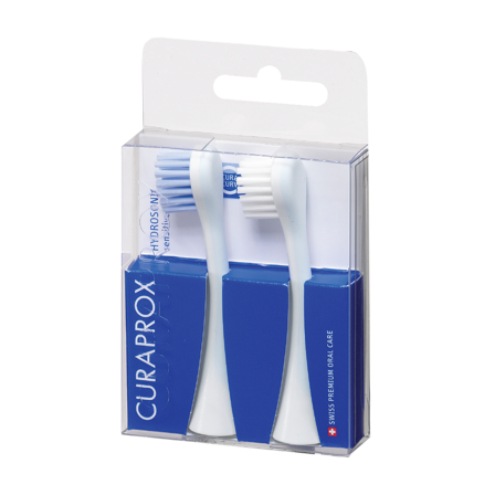 Curaprox Hydrosonic Sensitive Tannbørstehode Refill, 2 stk.