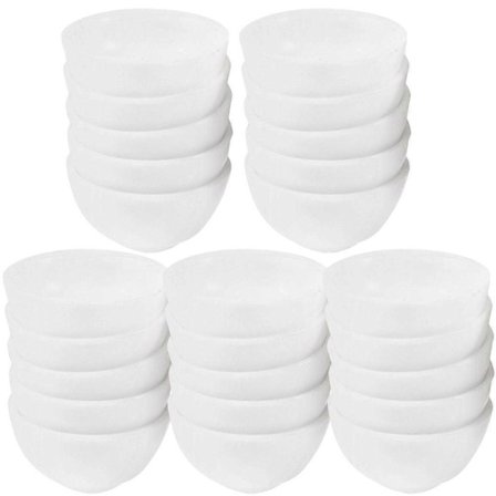 25 st Miniatyrskålar Mini Skålar Leksak Kök Låtsaslek Leksak Mini Hus Tillbehör[D]