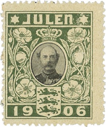 Danmark - Julemærke 1906 - Postfrisk