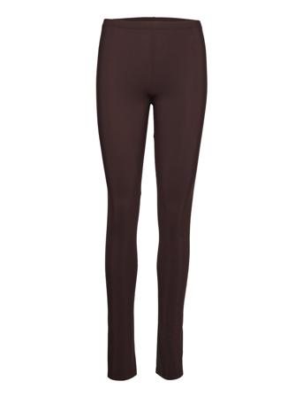 Pants Leggings Burgundy MM6 Maison Margiela
