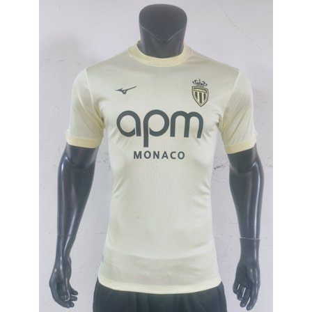 25-26 AS Monaco FC Bortatröja Tredje Spelarversion Fotbolls T-shirt S-3XL