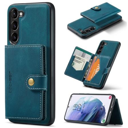 Samsung Galaxy S23 - Skal Korthållare 4 Kortfack Grön