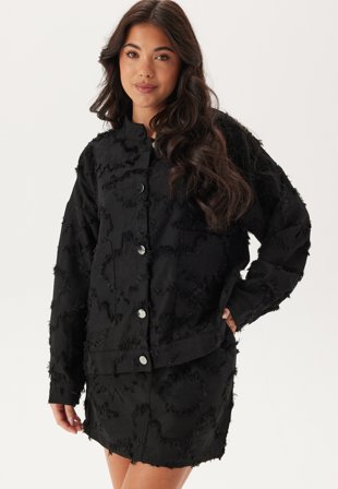 VILA Viseia L/S SHIRT SHIRT Shirt S Black Klær