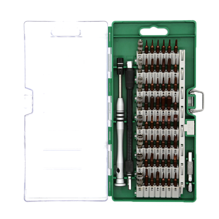 Deltaco Smartphone Repair Kit VK-55 - presisjonsskrutrekker med spissett - 58 deler