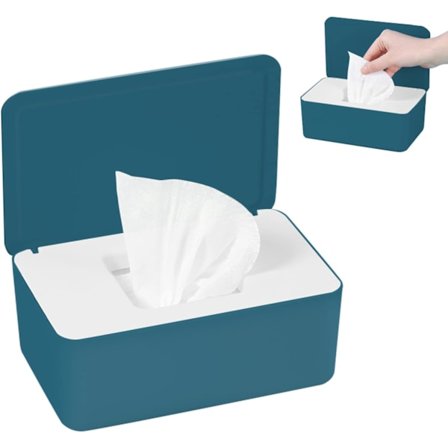 Babyvåtservettslåda, Våtservettslåda med Lock, Kan Placeras i Vardagsrummet