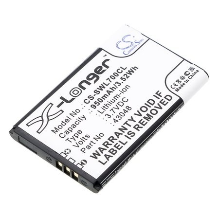 Batteri til trådløs telefon til Swissvoice L7, EN 20405855