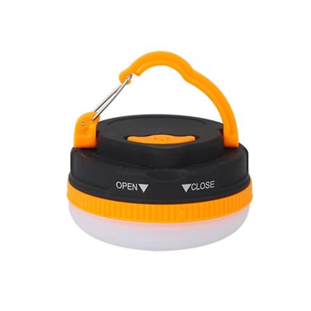 Campingljus USB laddning, LED-campingljus ficklampa läge orange 7x4.2cm