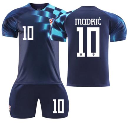 2223 Kroatien Borta Fotbollströja Nr 10 Modric Jersey Without Socks 28(150-155cm)