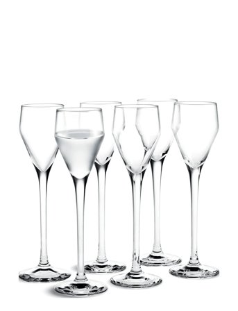 Holmegaard Perfection Snapseglas 5,5 Cl 6 Stk. - Nude - 5.5 CL