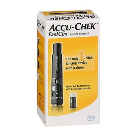Accu-Chek Fastclix -pistoolikit, 1 kpl (pakkauksessa 1)