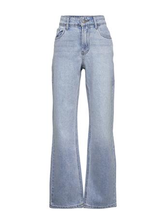 Nlmizza Dnm Straight Dad Pant Farkut Sininen LMTD