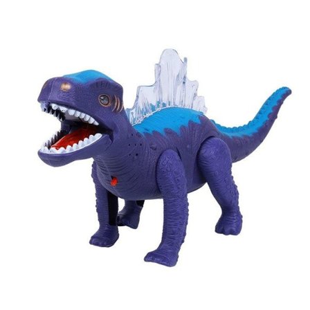 Elektrisk dinosaurie leksaker Utbildningsleksaker för barn Med musik Ljus Promenad Ljud Modell Leksaker
