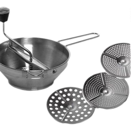 Monitoiminen tehosekoitin 3 osalla: salaattisekoitin, vihannessekoitin, hedelmäsekoitin, hillomylly - Täydellinen