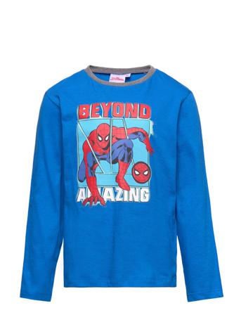 Long-Sleeved T-Shirt Blue Marvel