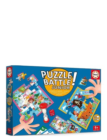 Educa Puzzle Battle Junior - Animals Patterned Educa