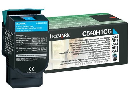 Lexmark Toner C540H1CG, cyan - Lyreco - Toner och bläck - Tonerkassetter - Toner Lexmark