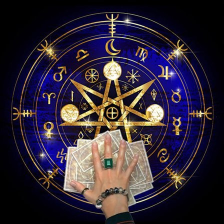 50/60/75cm Tarot Duk Alter Tarotkort Duk Firkantet Tarotduk Spirituell Spådom Tarot-Hekseri Utstyr