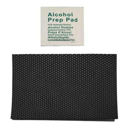 Gaming Mouse Skates Side Stickers Sved-Resistente Puder Anti-Slip Mouse Grip Tape DIY Klipbar Multifarvet Sort