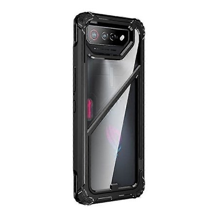 PC+TPU-kotelo pidikkeellä Asus Rog Phone 7 / 7 Ultimate -puhelimelle