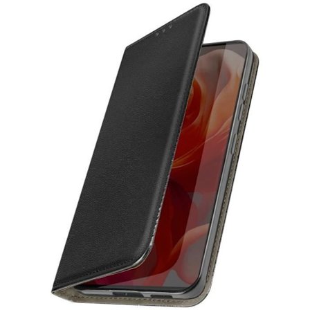AVIZAR Fodral till Motorola Moto G85 - Svart - Flip magnetisk korthållare