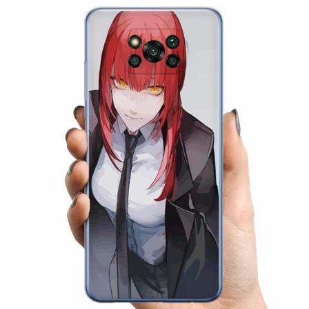 Xiaomi Poco X3 Pro Tpu Mobilskal Makima Chainsaw Man