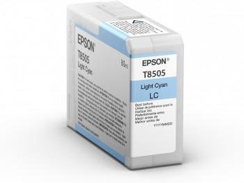 Epson T8505 - lys cyan - original - blekkpatron