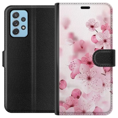 Yhteensopiva Lompakkokotelo Samsung Galaxy A52 5G Kirsikankukka