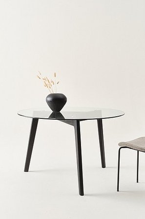 Jotex - Eettafel ø 120 Cm Zwart Zwart - MALEVIK - Koop Eettafels bij Jotex