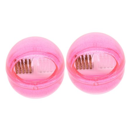 2 stk Manikyr Hoved Rengjøring Børste Bor Driller Renere Negl Renere Negl Kunst Drill Bit Rengjøring Børster Negl Drill Bit Børster for Rengjøring 