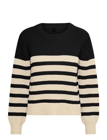 Cuewy Pullover Pullover Svart Culture*Betinget Tilbud